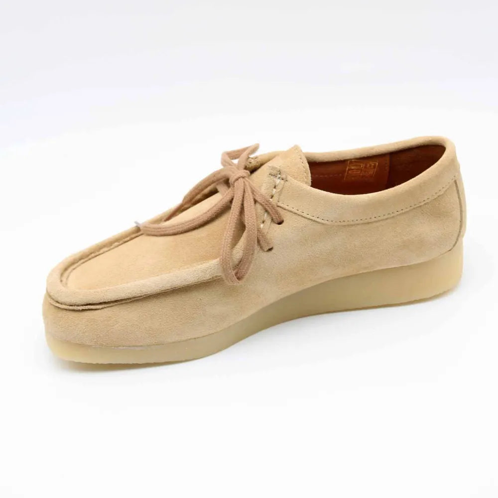MOCASSIN 08413 CUIR-VELOURS CAMEL