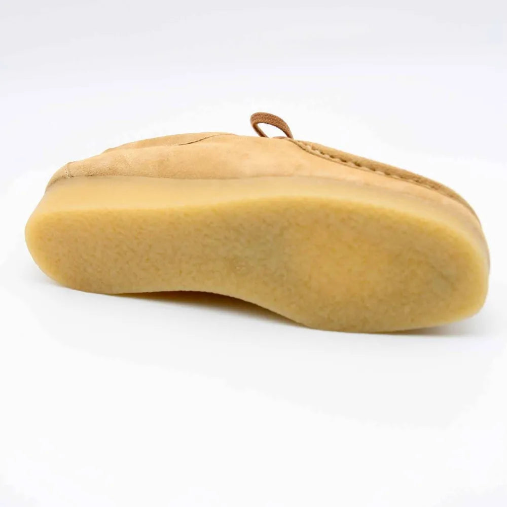 MOCASSIN 08413 CUIR-VELOURS CAMEL