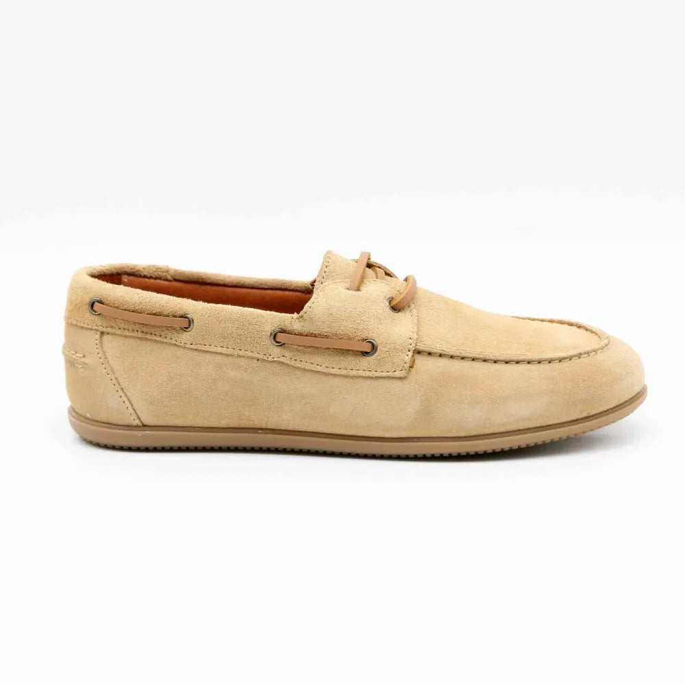 MOCASSIN 08423 CUIR-VELOURS CAMEL