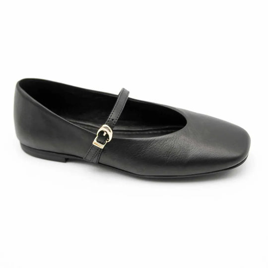 BALLERINES 223-2150 CUIR-NAPPA NOIR