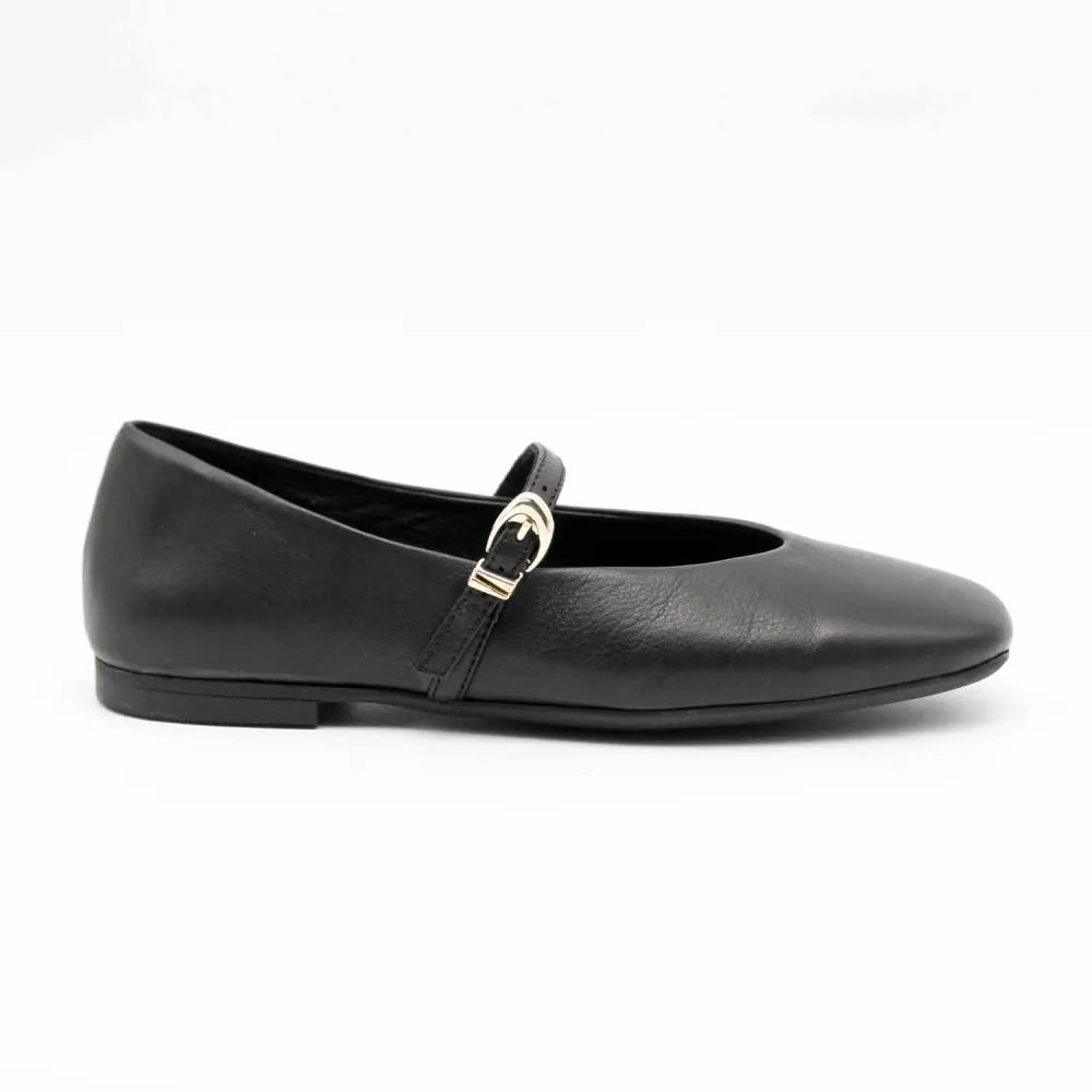 BALLERINES 223-2150 CUIR-NAPPA NOIR