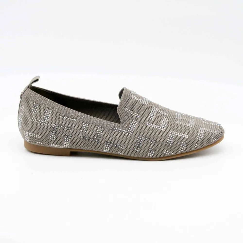 BALLERINE 2131884 TOILE TAUPE