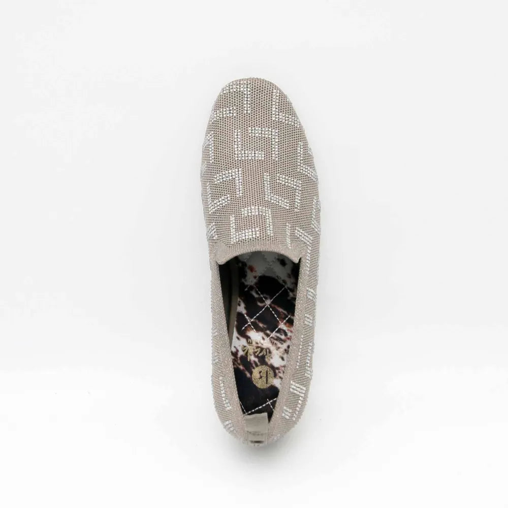 BALLERINE 2131884 TOILE TAUPE