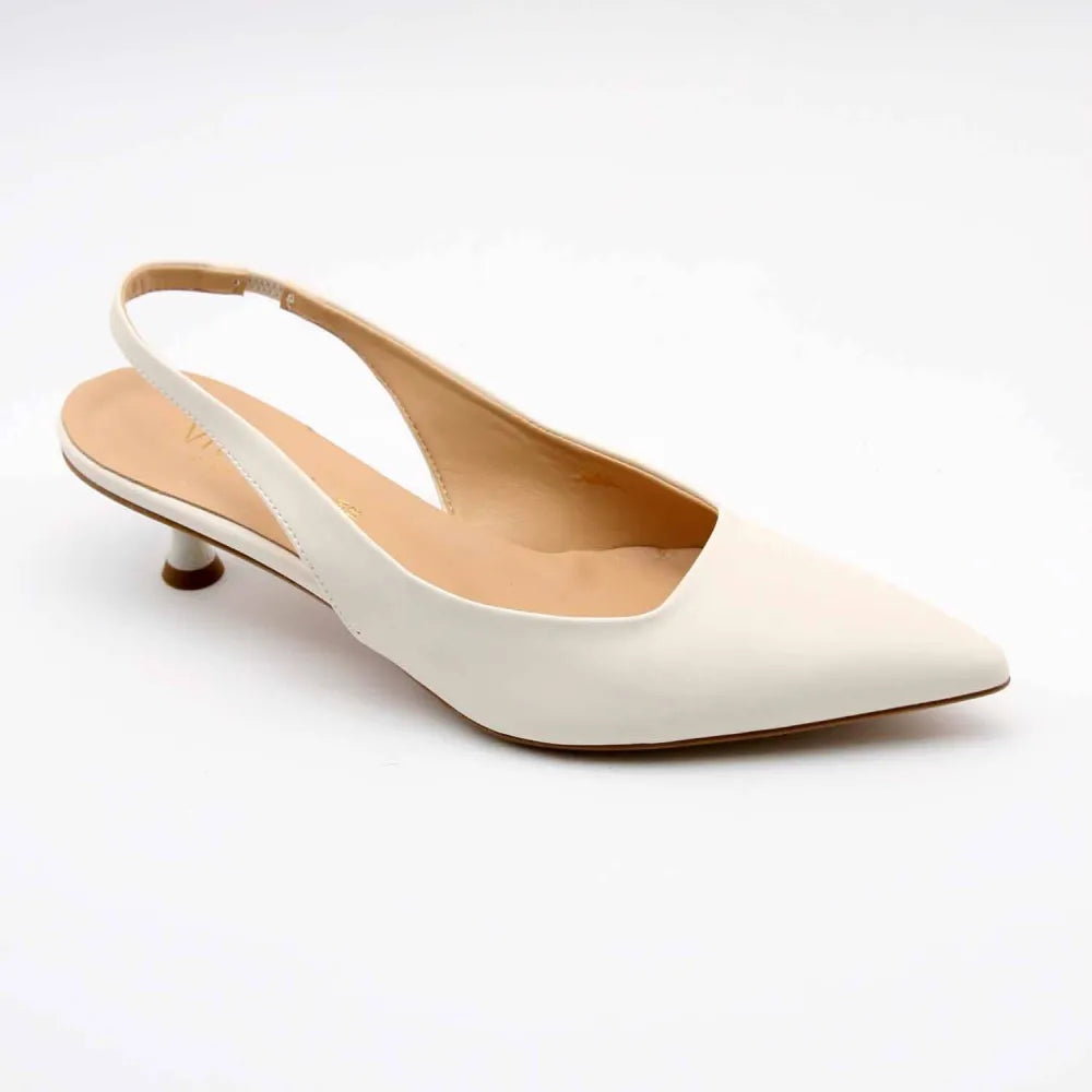 SLINGBACK 894R002 VEGANE IVOIRE