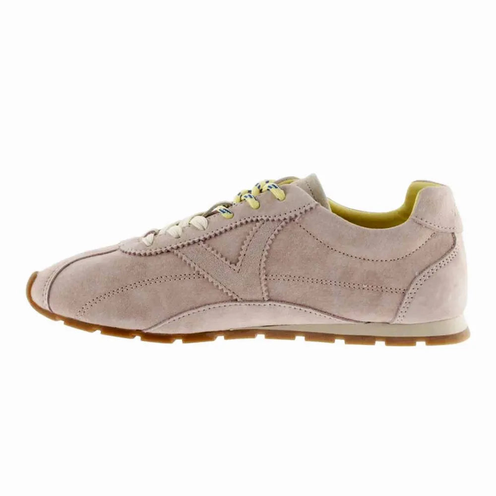 SNEAKERS VICTORIA1159102 CUIR-VELOURS NUDE