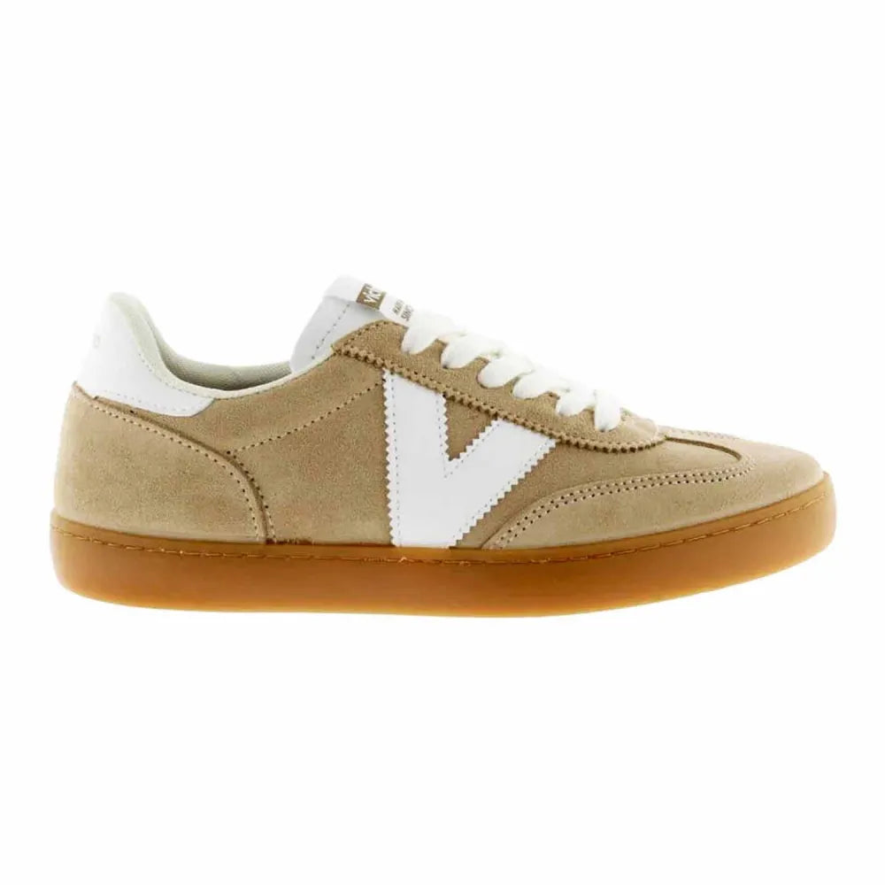 SNEAKERS VICTORIA 1126212 CUIR BEIGE