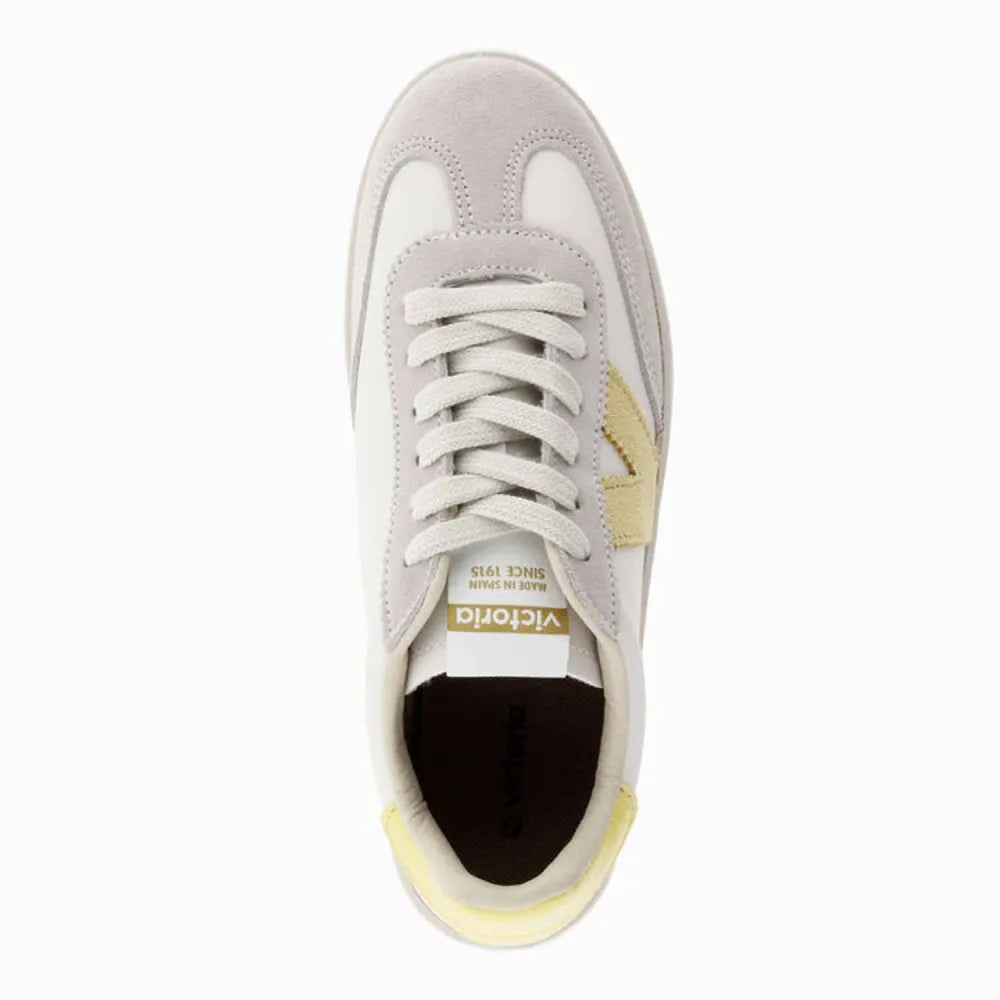SNEAKERS VICTORIA 1126184 VEAU ET VEGAN JAUNE