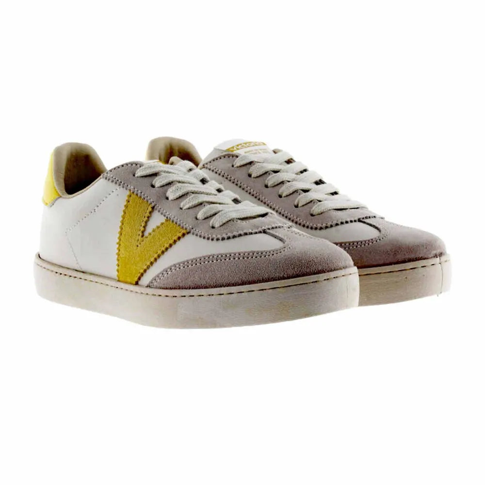 SNEAKERS VICTORIA 1126184 VEAU ET VEGAN JAUNE