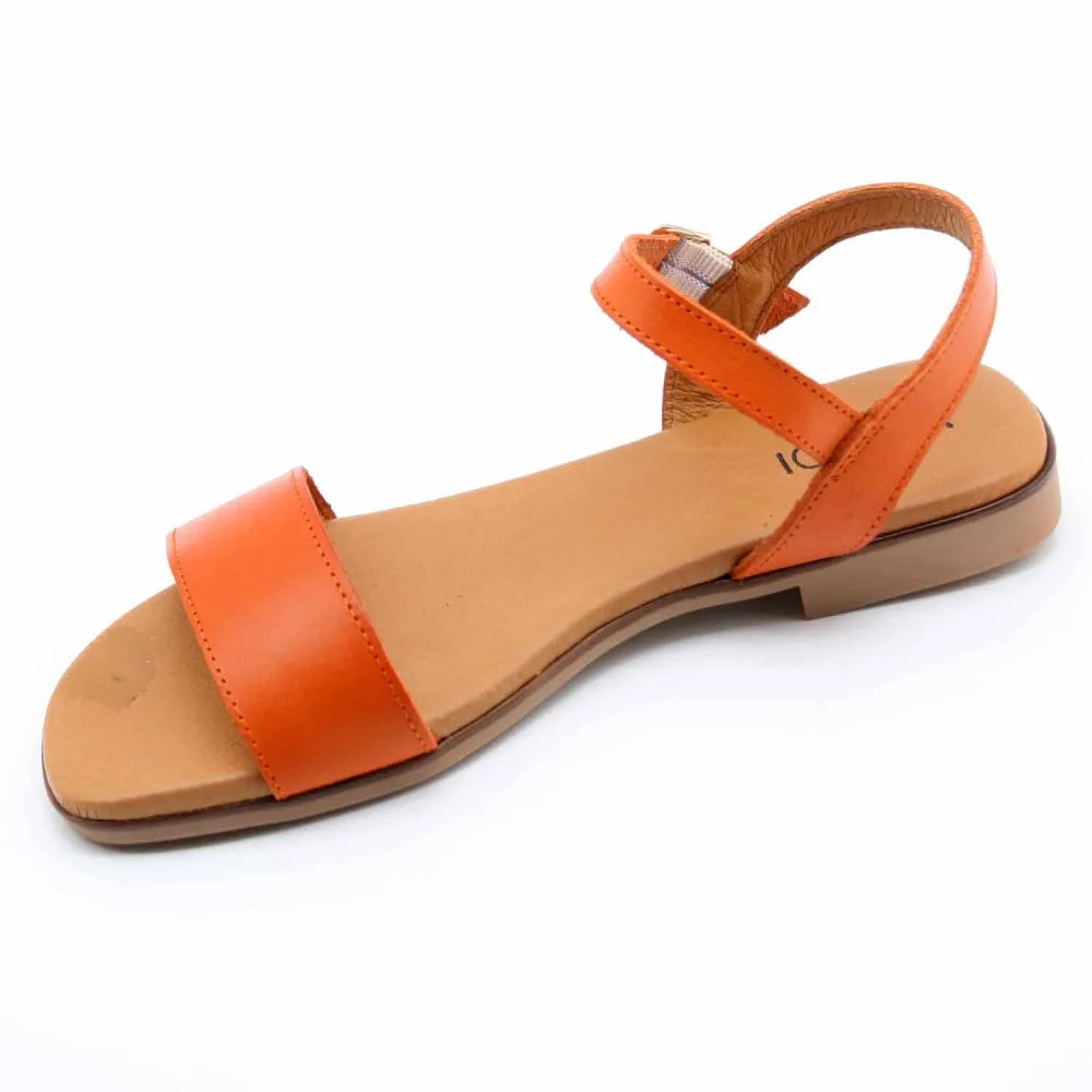 SANDALES 3090-1 VEAU CORAIL
