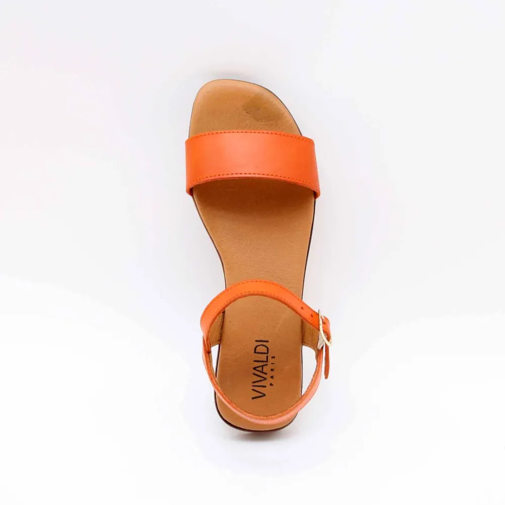 SANDALES 3090-1 VEAU CORAIL