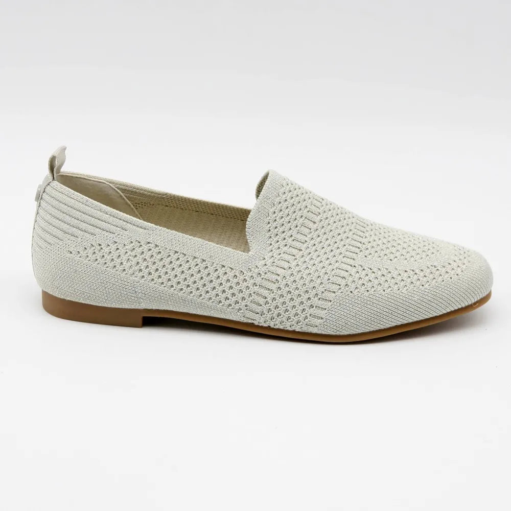 Ballerine 2111884 TOILE BEIGE / SILVER