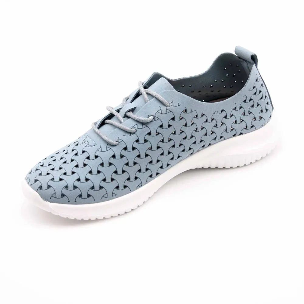 SNEAKERS LIBERTÉ MICROFIBRE BLEU JEAN