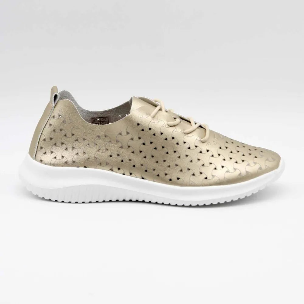 SNEAKERS LIBERTÉ MICROFIBRE GOLDEN