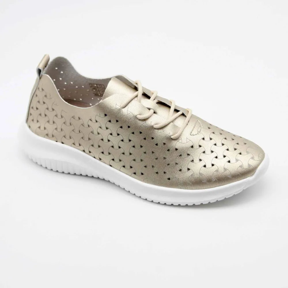 SNEAKERS LIBERTÉ MICROFIBRE GOLDEN