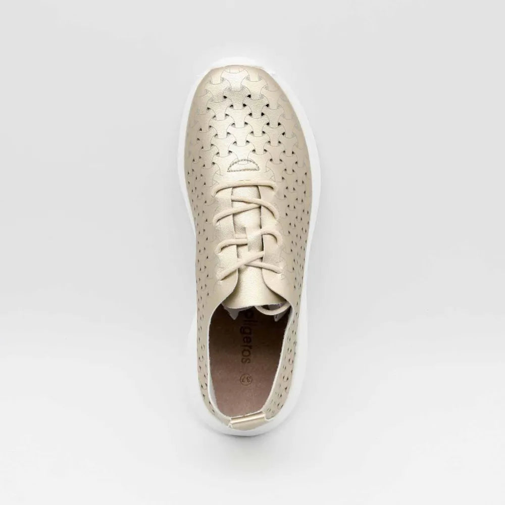 SNEAKERS LIBERTÉ MICROFIBRE GOLDEN
