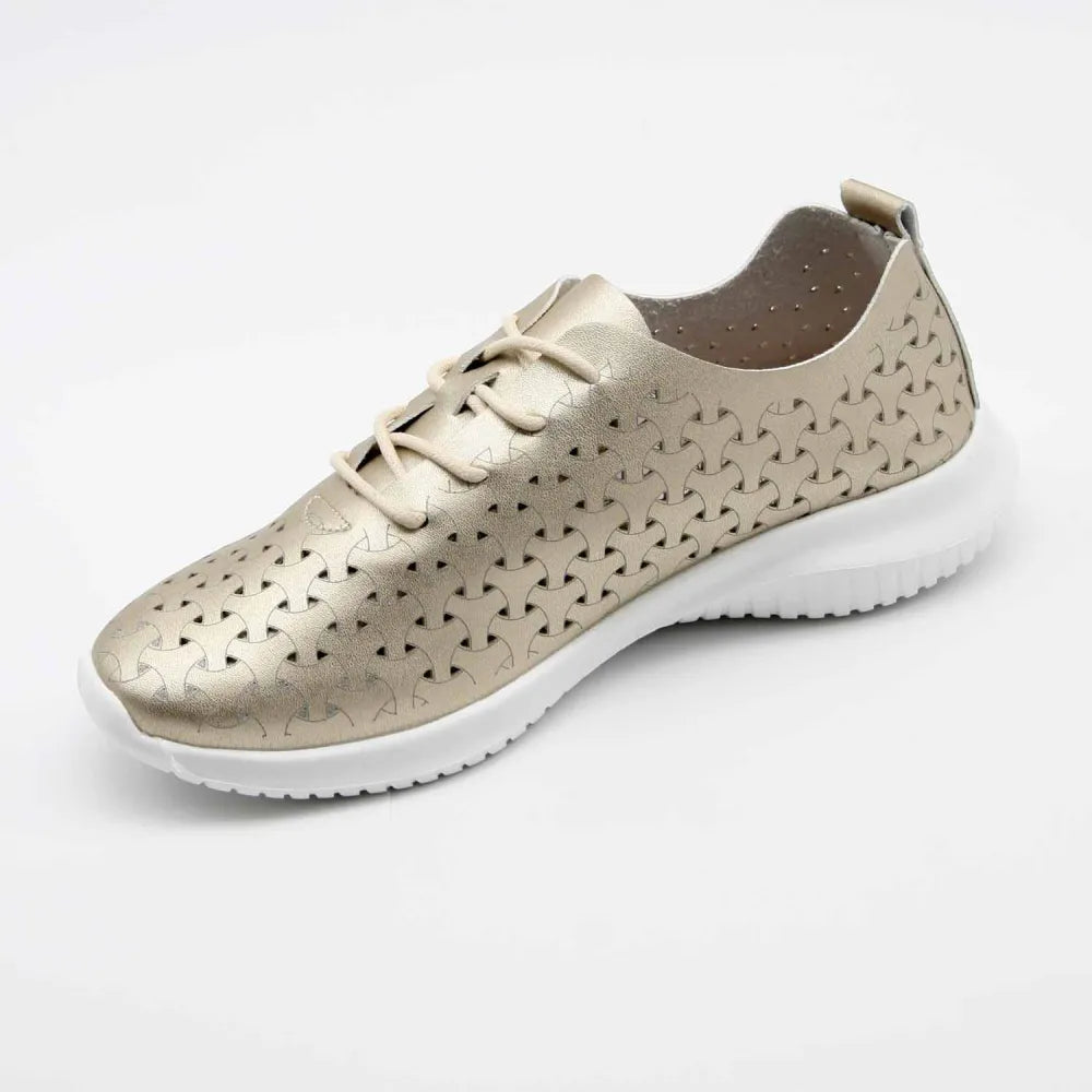 SNEAKERS LIBERTÉ MICROFIBRE GOLDEN