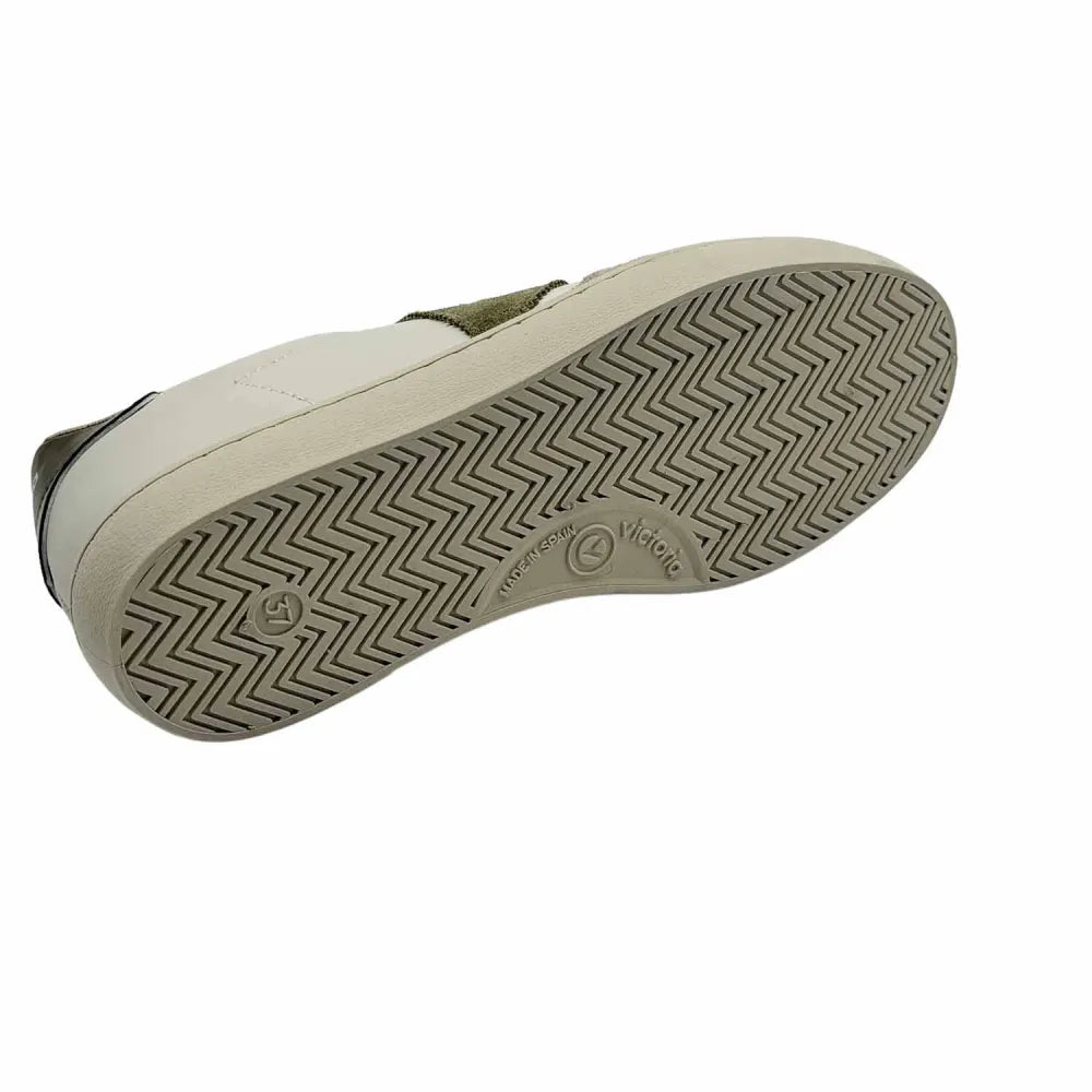 SNEAKERS VICTORIA 1126184 VEAU ET VEGAN VERT-KAKI