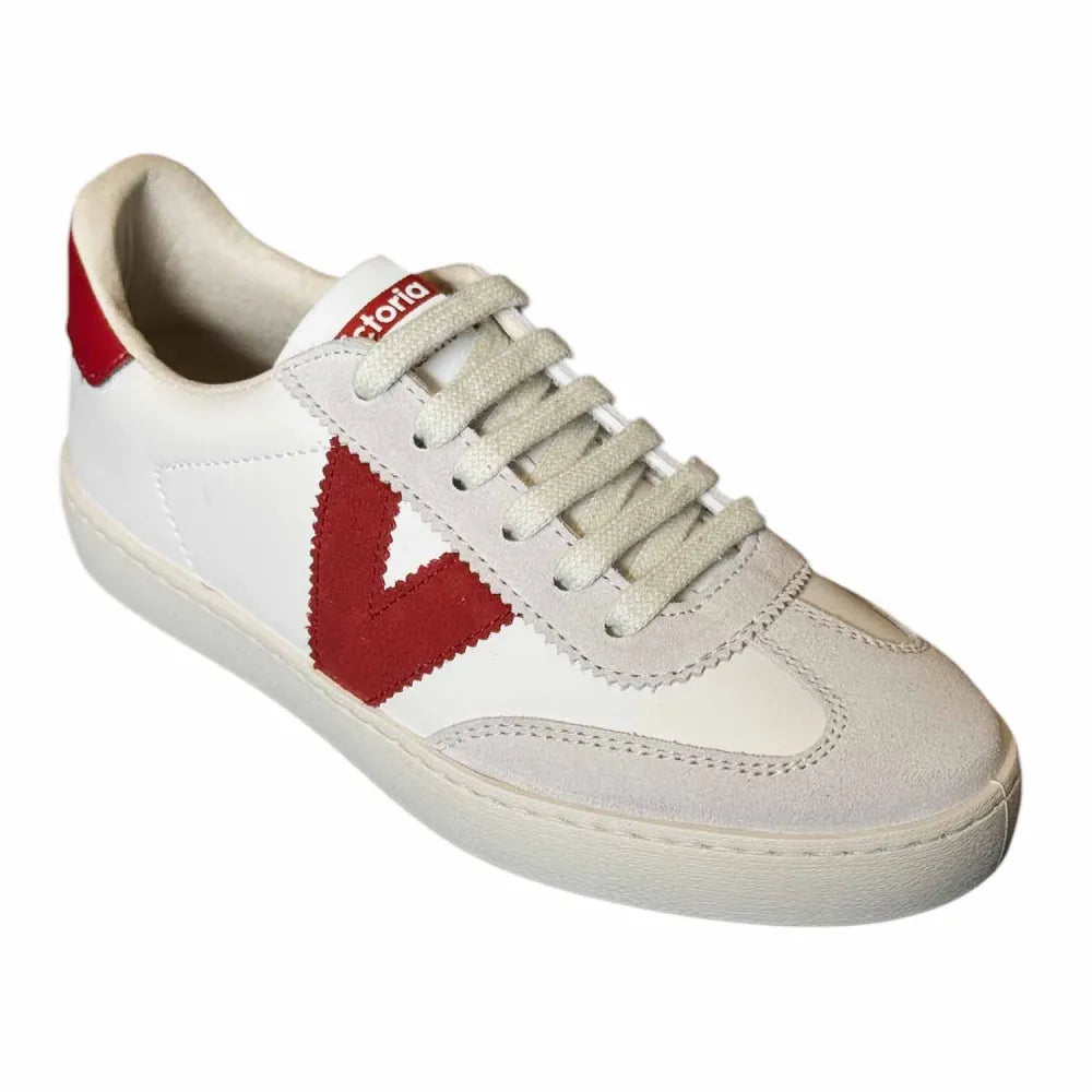 SNEAKERS VICTORIA 1126184 VEAU ET VEGAN ROUGE
