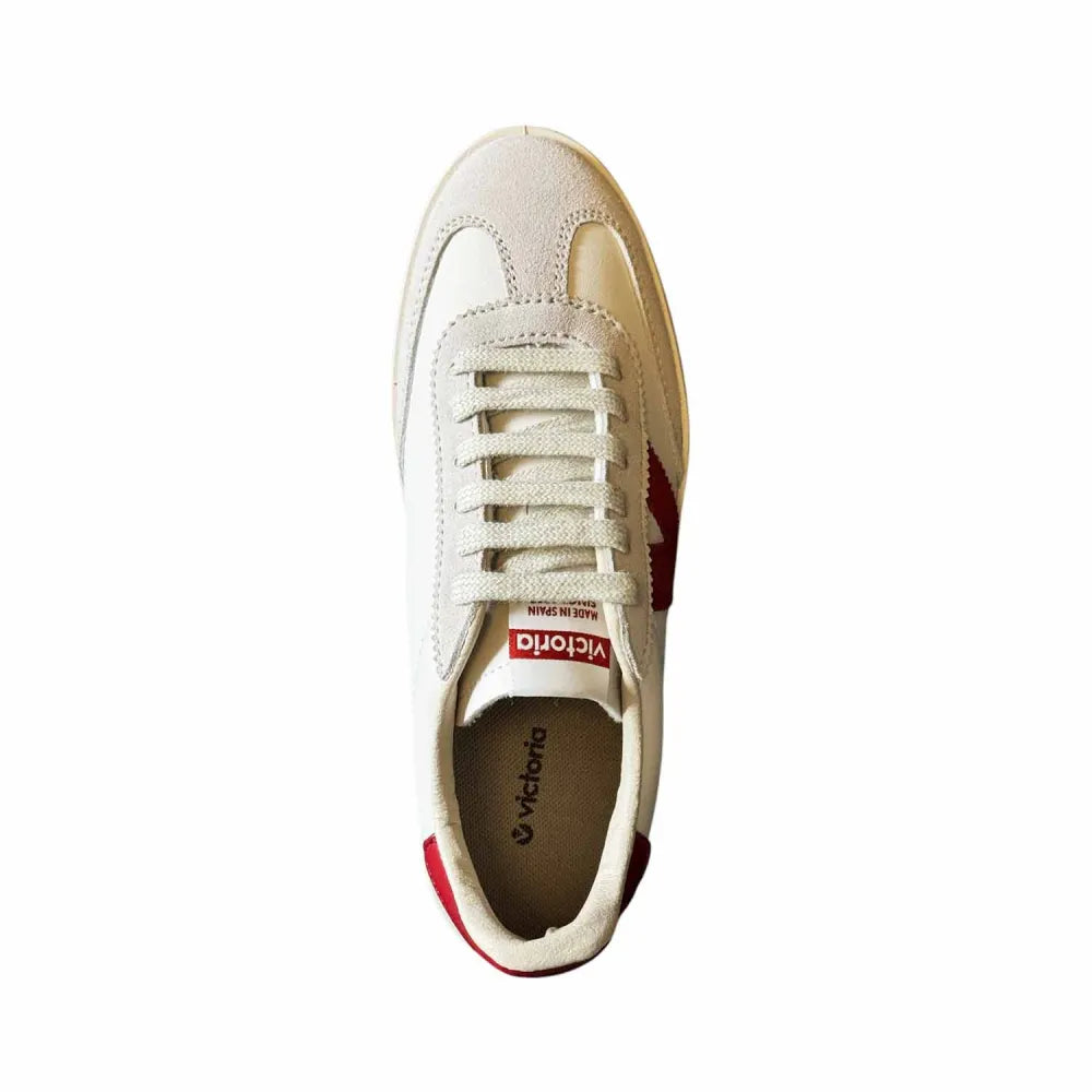 SNEAKERS VICTORIA 1126184 VEAU ET VEGAN ROUGE
