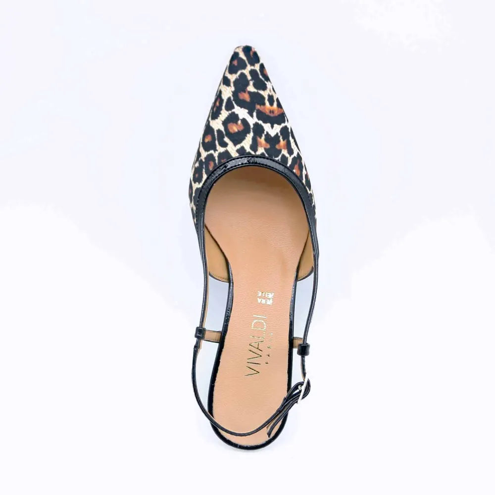 ESCARPINS 1971005 TEXTILE LEOPARD