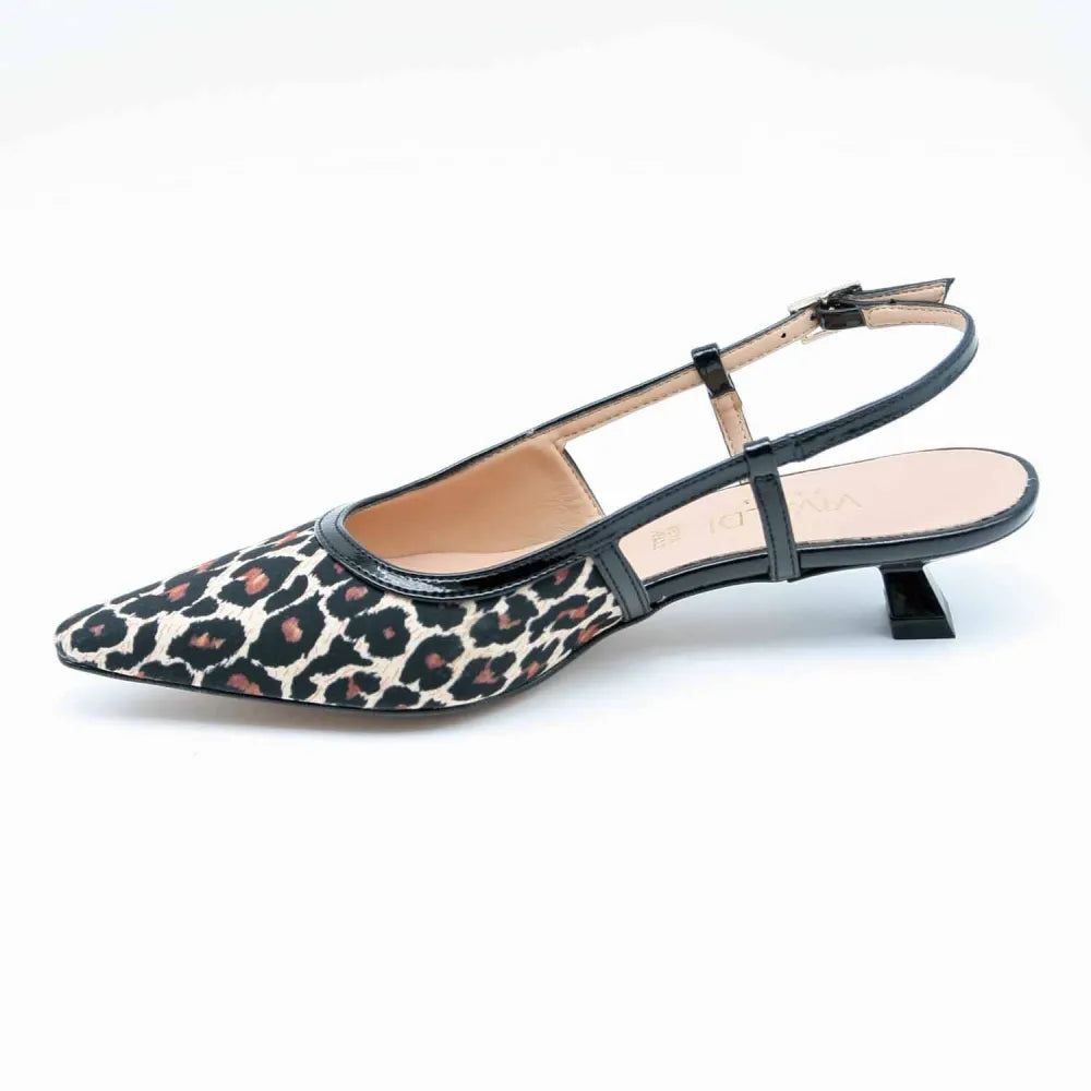 ESCARPINS 1971005 TEXTILE LEOPARD