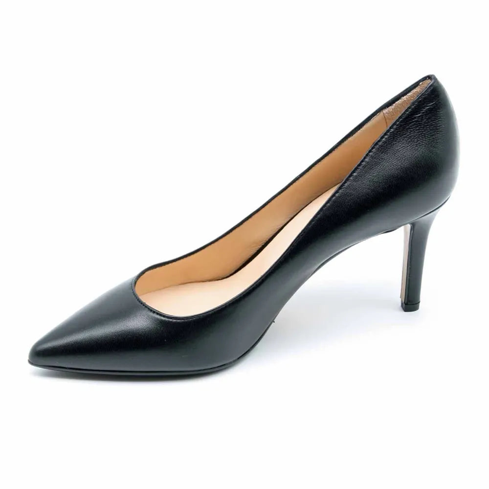 ESCARPIN E361 CUIR-NAPPA NOIR