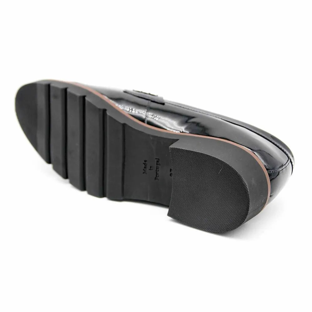 MOCASSIN MEXICO CUIR-VERNIS NOIR