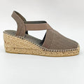 SANDALE ESPADRILLE TER TOILE TAUPE