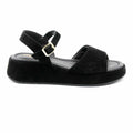 SANDALE GLR-1080 CUIR-VELOURS NOIR